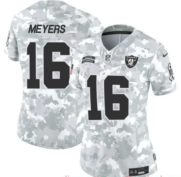 Women's Las Vegas Raiders #16 Jakobi Meyers 2024 F.U.S.E Arctic Camo Salute To Service Limited Stitched Jersey Dzhi,We sell and wholesale Women's Las Vegas Raiders #16 Jakobi Meyers 2024 F.U.S.E Arctic Camo Salute To Service Limited Stitched Jersey Dzhi on line form chian!